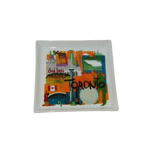 Crate & Barrel Dining Crate Barrel Toronto Road Trip Plate